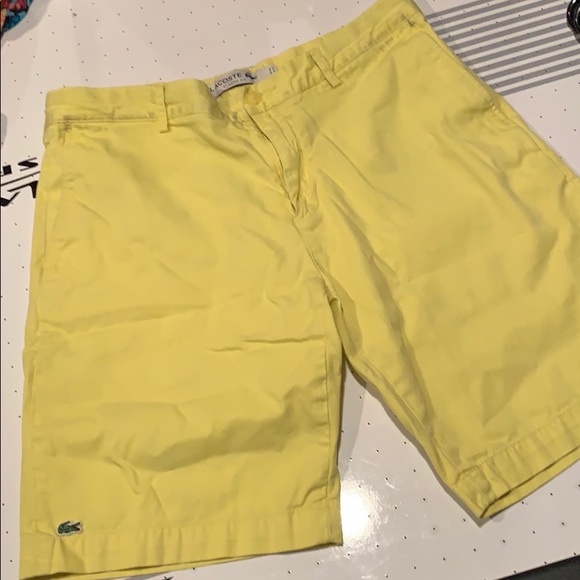 Lacoste Other - Yellow Lacoste shorts
